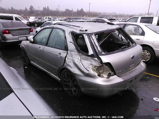 JF1GG74677G800562 - 2007 SUBARU IMPREZA WRX/LIMITED SILVER photo 3