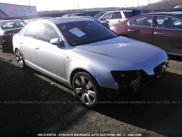 WAUDH74F88N037018 - 2008 AUDI A6 3.2 QUATTRO SILVER photo 1