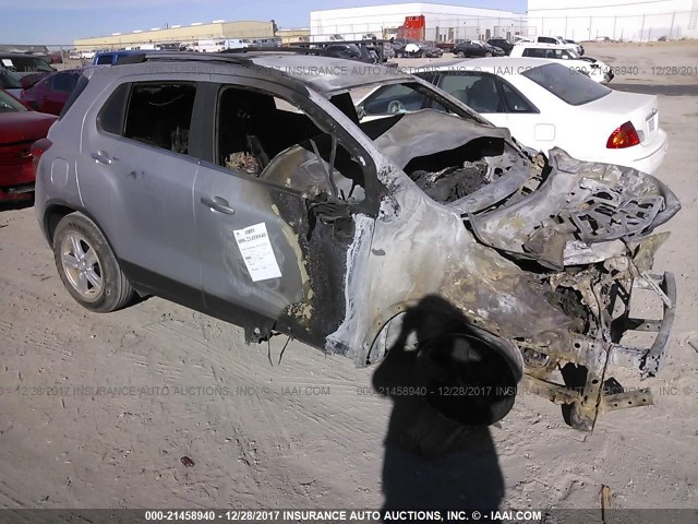 KL7CJLSB2HB223695 - 2017 CHEVROLET TRAX 1LT SILVER photo 1