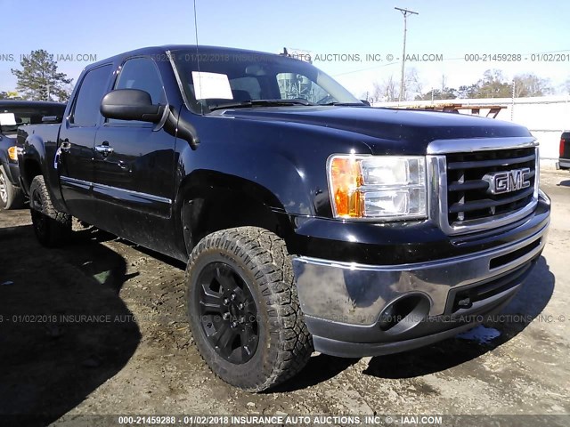 3GTEC23J79G191938 - 2009 GMC SIERRA C1500 SLE BLACK photo 1