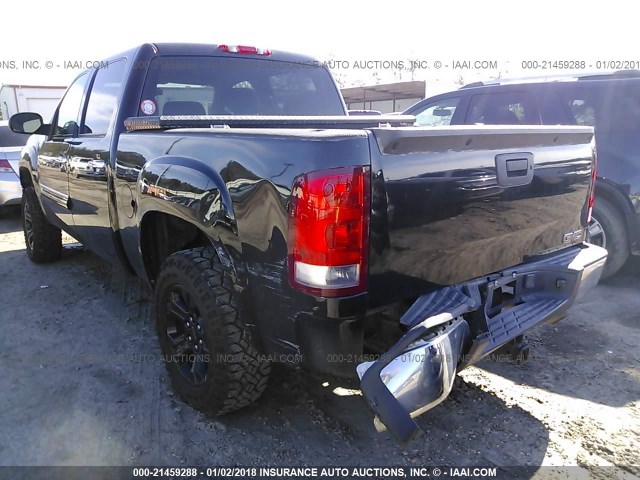 3GTEC23J79G191938 - 2009 GMC SIERRA C1500 SLE BLACK photo 3