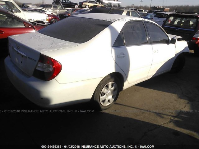 4T1BE32K43U246617 - 2003 TOYOTA CAMRY LE/XLE/SE 白色 照片 4