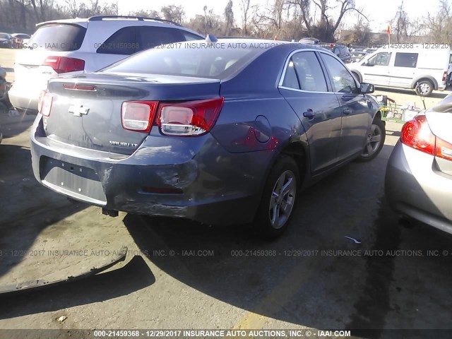 1G11C5SL3EF212677 - 2014 CHEVROLET MALIBU 1LT BLUE photo 4