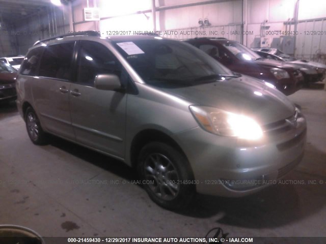 5TDBA22C25S035734 - 2005 TOYOTA SIENNA XLE/XLE LIMITED GOLD photo 1