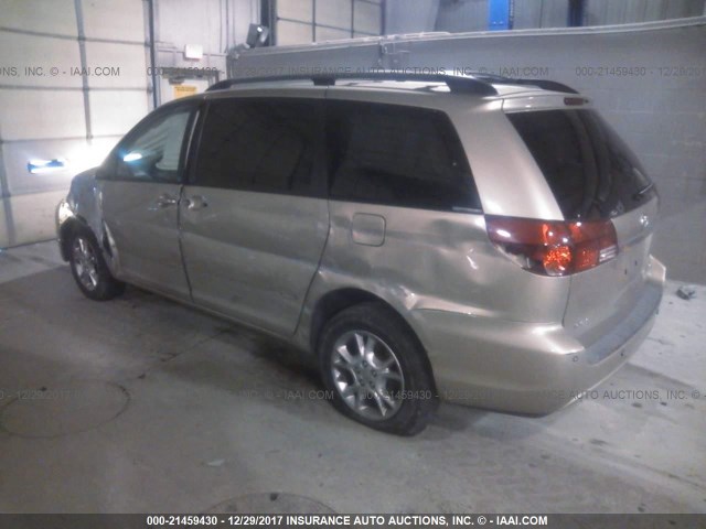 5TDBA22C25S035734 - 2005 TOYOTA SIENNA XLE/XLE LIMITED GOLD photo 3