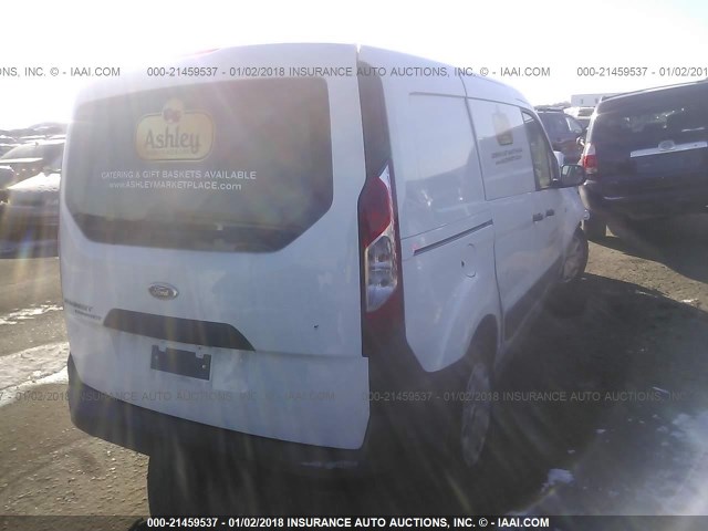 NM0LE7E76F1193171 - 2015 FORD TRANSIT CONNECT XL WHITE photo 4