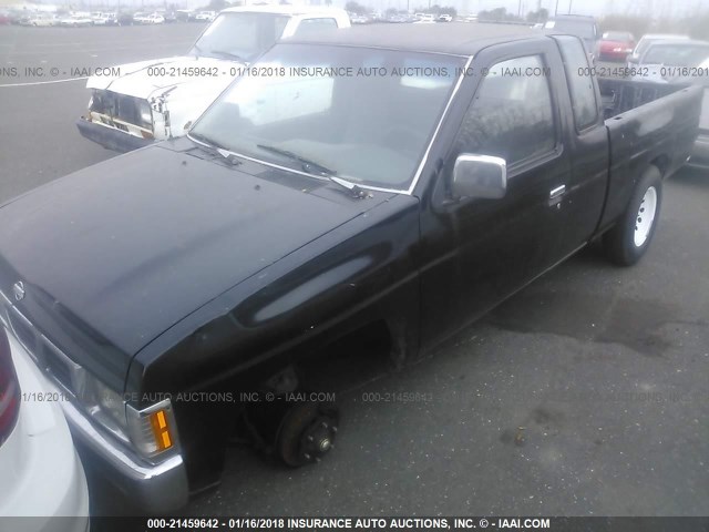 1N6SD16S7VC362504 - 1997 NISSAN TRUCK KING CAB SE/KING CAB XE BLACK photo 2