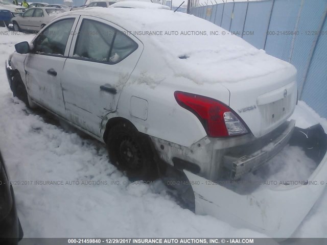 3N1CN7AP5GL844702 - 2016 NISSAN VERSA S/S PLUS/SV/SL WHITE photo 3