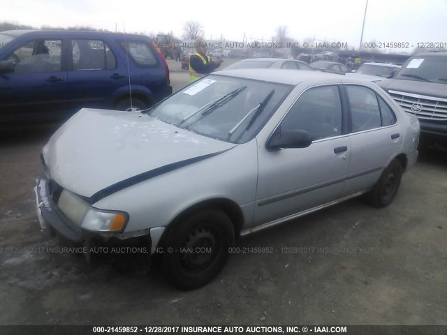 3N1AB41D7TL014706 - 1996 NISSAN SENTRA XE/GXE GRAY photo 2