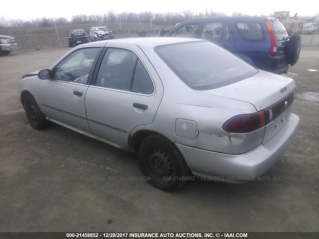 3N1AB41D7TL014706 - 1996 NISSAN SENTRA XE/GXE GRAY photo 3