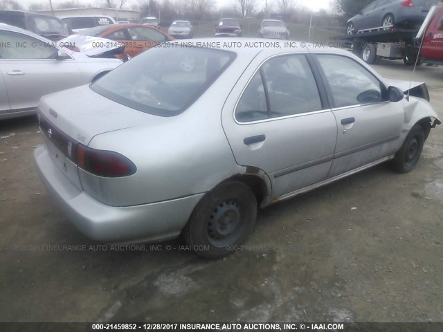 3N1AB41D7TL014706 - 1996 NISSAN SENTRA XE/GXE GRAY photo 4