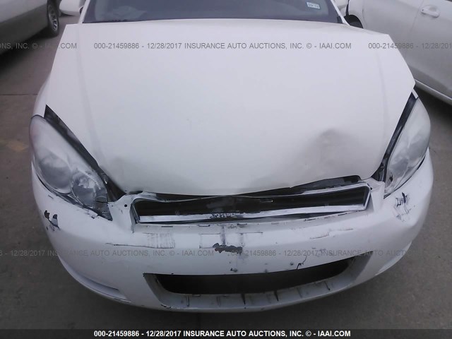 2G1WS58R479308186 - 2007 CHEVROLET IMPALA POLICE WHITE photo 6