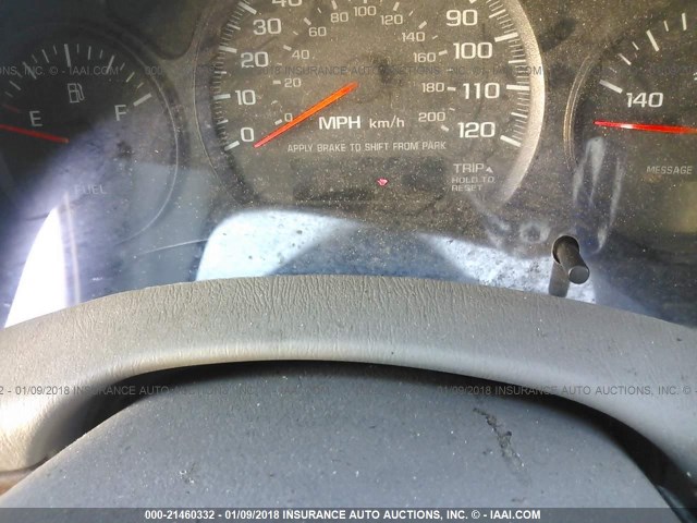 2G1WF52E749193752 - 2004 CHEVROLET IMPALA GRAY photo 7