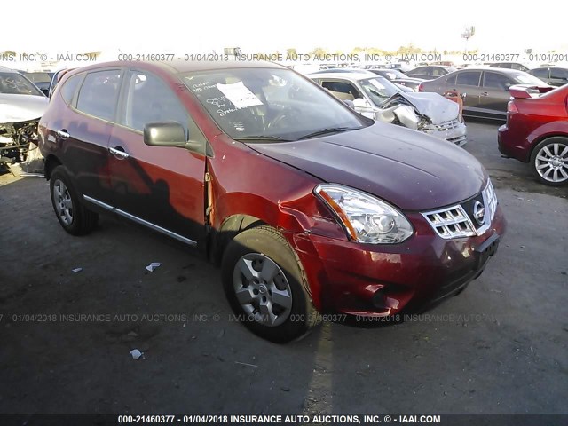 JN8AS5MT3DW544872 - 2013 NISSAN ROGUE S/SV RED photo 1