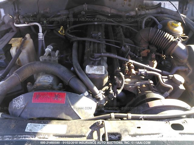 1J4FF68S6XL535967 - 1999 JEEP CHEROKEE SPORT/CLASSIC მწვანე ფოტო 10