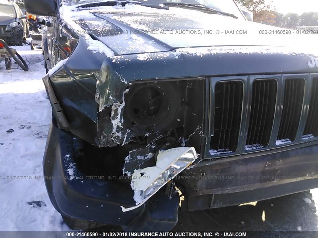 1J4FF68S6XL535967 - 1999 JEEP CHEROKEE SPORT/CLASSIC მწვანე ფოტო 6