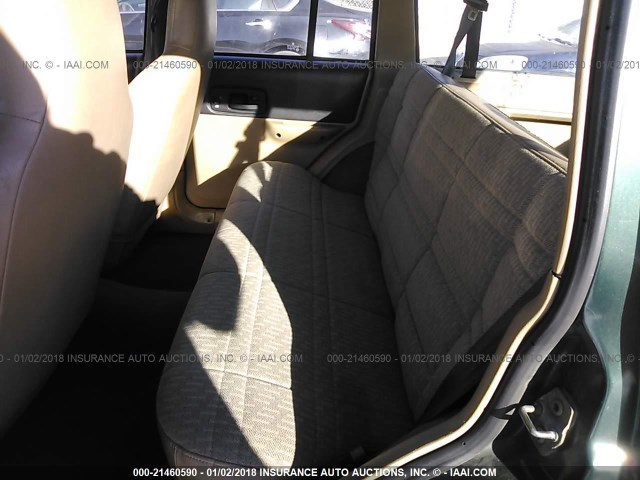 1J4FF68S6XL535967 - 1999 JEEP CHEROKEE SPORT/CLASSIC მწვანე ფოტო 8