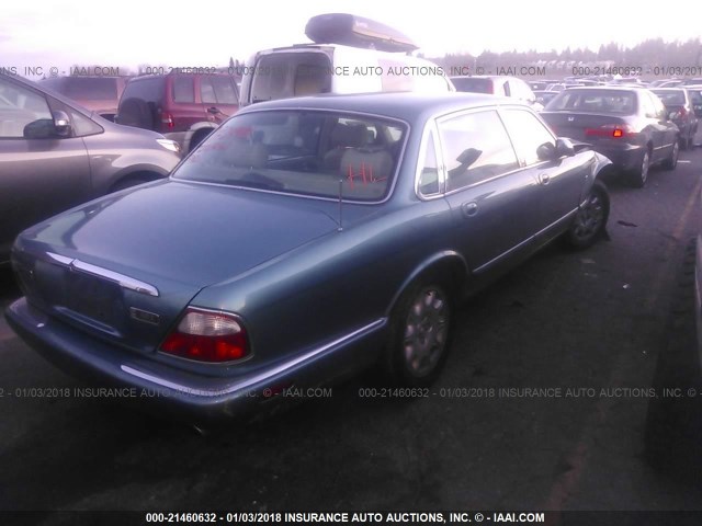 SAJHX6242WC817660 - 1998 JAGUAR XJ8 L TURQUOISE photo 4