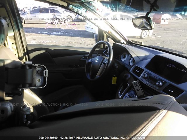 5FNRL5H64BB090018 - 2011 HONDA ODYSSEY EXL ნაცრისფერი ფოტო 5