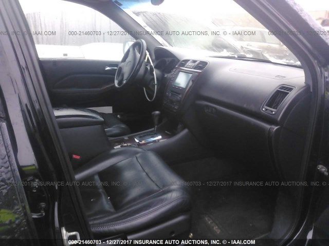 2HNYD18271H532033 - 2001 ACURA MDX BLACK photo 5