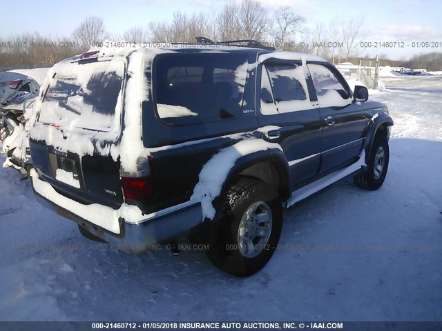 JT3HN87R9T0050640 - 1996 TOYOTA 4RUNNER LIMITED GREEN photo 4