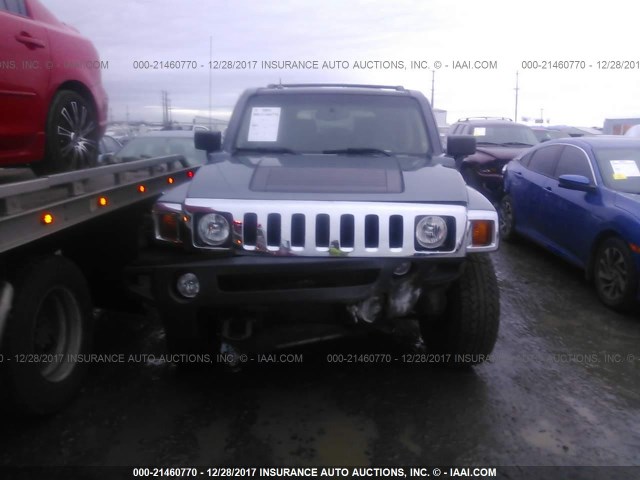 5GTDN136768111642 - 2006 HUMMER H3 BLUE photo 6