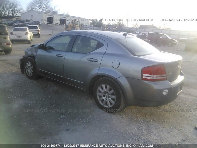 1B3LC46B59N518580 - 2009 DODGE AVENGER SE/SXT GRAY photo 3