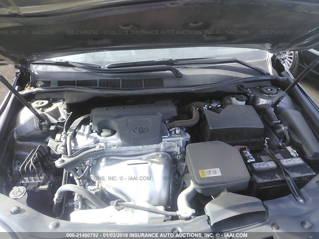4T1BF1FK3HU696441 - 2017 TOYOTA CAMRY LE/XLE/SE/XSE GRAY photo 10