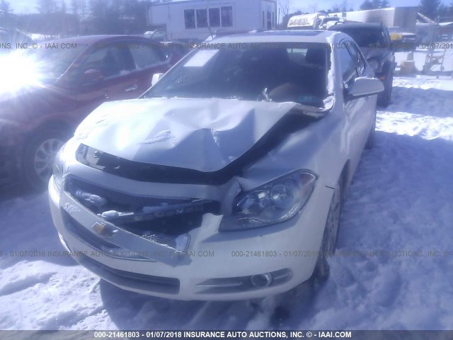 1G1ZE5E75BF100146 - 2011 CHEVROLET MALIBU LTZ 白色 照片 6