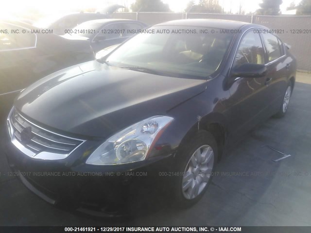 1N4AL2APXCN501266 - 2012 NISSAN ALTIMA S BLACK photo 2