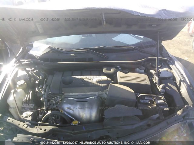 4T4BF3EK1BR150442 - 2011 TOYOTA CAMRY SE/LE/XLE GRAY photo 10