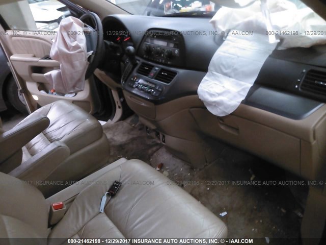 5FNRL38607B452549 - 2007 HONDA ODYSSEY EXL ბურგუნდია ფოტო 5