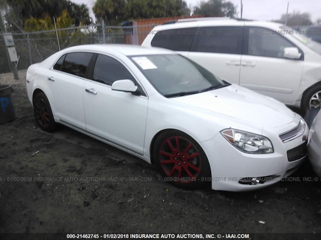 1G1ZE5EU0BF377955 - 2011 CHEVROLET MALIBU LTZ 白色 照片 1