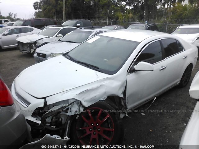 1G1ZE5EU0BF377955 - 2011 CHEVROLET MALIBU LTZ 白色 照片 2