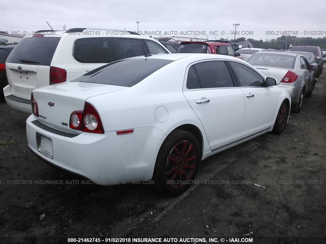 1G1ZE5EU0BF377955 - 2011 CHEVROLET MALIBU LTZ 白色 照片 4