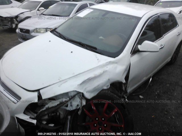 1G1ZE5EU0BF377955 - 2011 CHEVROLET MALIBU LTZ 白色 照片 6