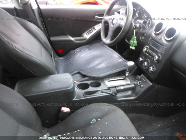 1G2ZF57B884197373 - 2008 PONTIAC G6 VALUE LEADER/BASE SILVER photo 5