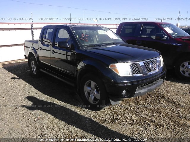 1N6AD07U28C434347 - 2008 NISSAN FRONTIER CREW CAB LE/SE/OFF ROAD BLACK photo 1