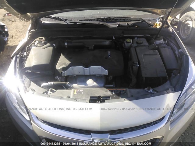 1G11B5SL0FF278575 - 2015 CHEVROLET MALIBU LS ოქროსფერი ფოტო 10