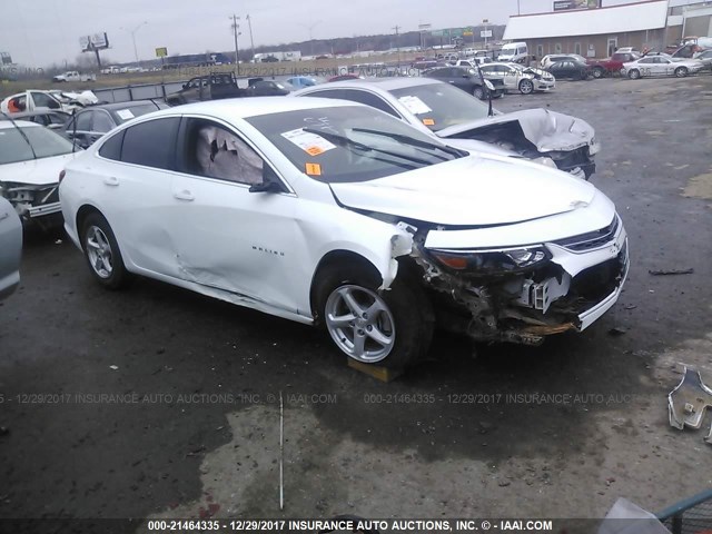 1G1ZB5ST8GF355195 - 2016 CHEVROLET MALIBU LS თეთრი ფოტო 1