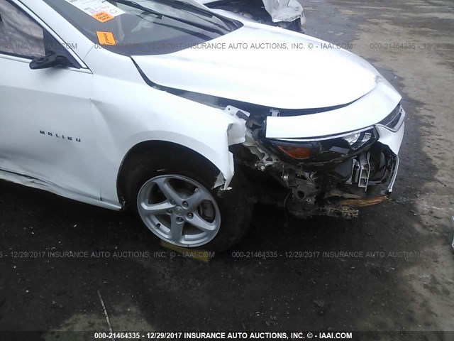 1G1ZB5ST8GF355195 - 2016 CHEVROLET MALIBU LS თეთრი ფოტო 6