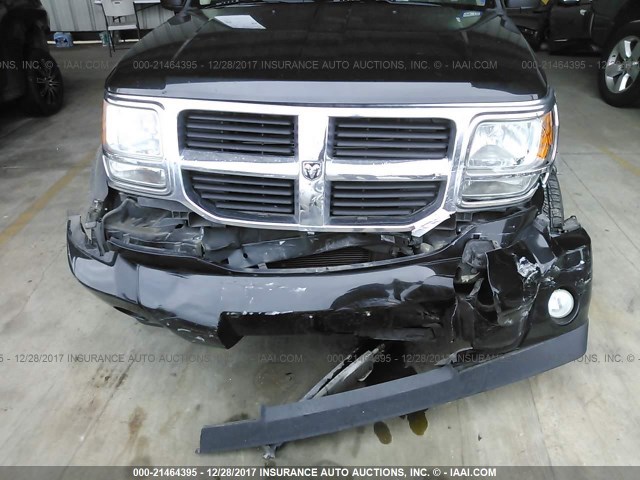 1D4PT2GK9BW500136 - 2011 DODGE NITRO SE BLACK photo 6