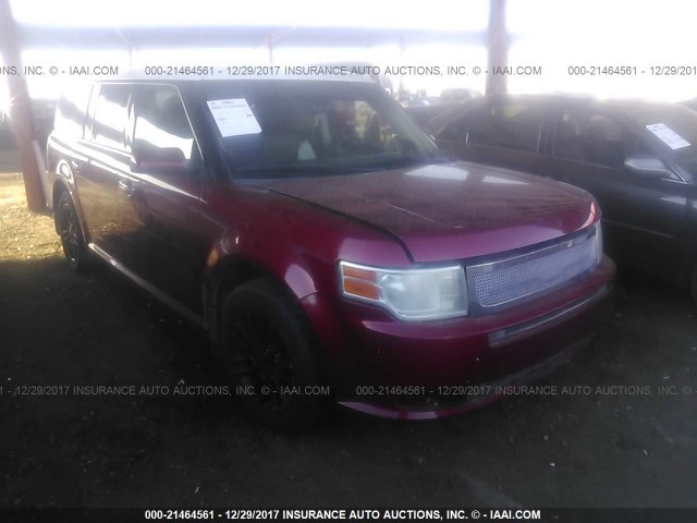 2FMDK52C49BA03796 - 2009 FORD FLEX SEL RED photo 1