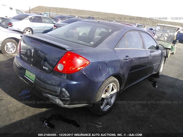 1G2ZG57N184219186 - 2008 PONTIAC G6 SE BLUE photo 4