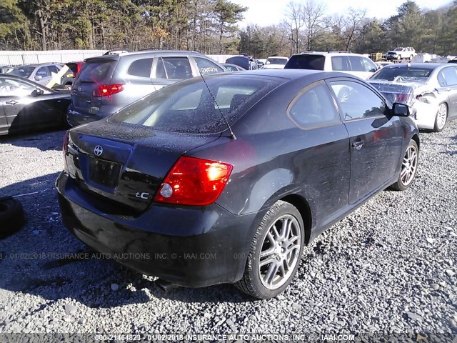 JTKDE167160068354 - 2006 TOYOTA SCION TC 黑色 照片 4
