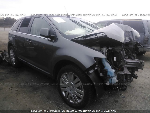 2FMDK3KC3ABA61102 - 2010 FORD EDGE LIMITED GRAY photo 1