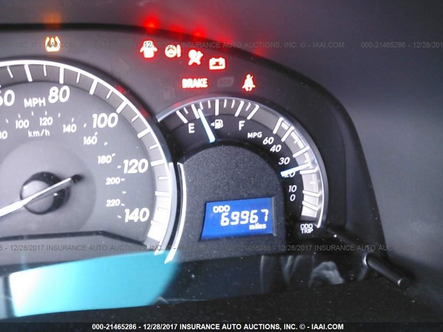 4T1BF1FK9CU196003 - 2012 TOYOTA CAMRY SE/LE/XLE BLACK photo 7