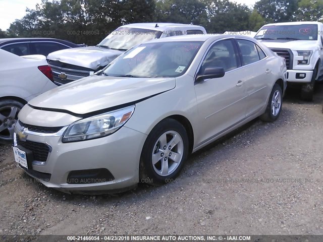 1G11B5SA6GF112481 - 2016 CHEVROLET MALIBU LIMITED LS SILVER photo 2