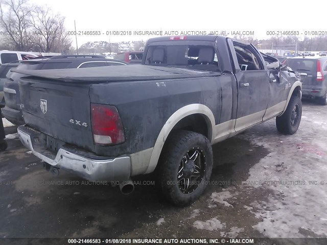 3D7UT2CL2BG597375 - 2011 DODGE RAM 2500 BLACK photo 4