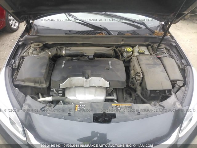 1G11A5SL5FF146253 - 2015 CHEVROLET MALIBU LS GRAY photo 10